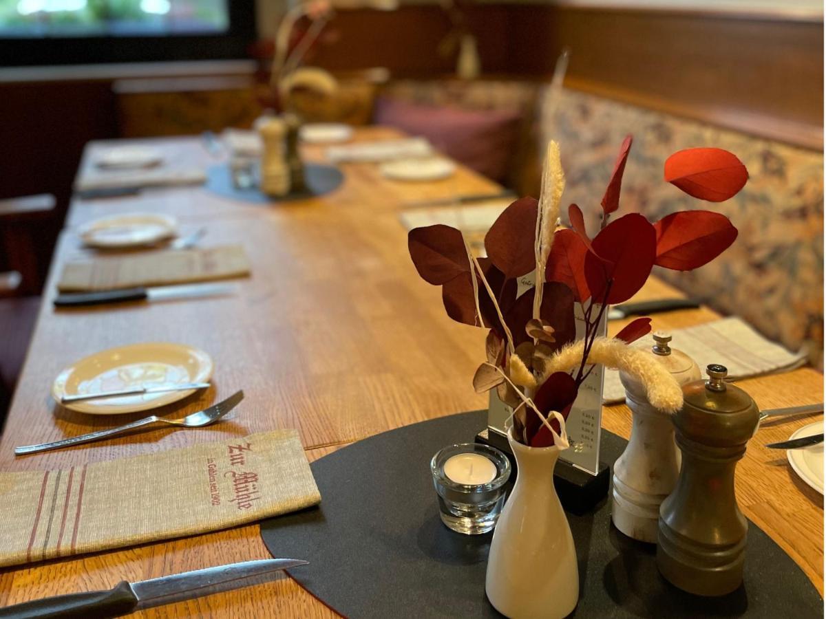 Hotel-Restaurant Zur Muehle 스켐벡 외부 사진